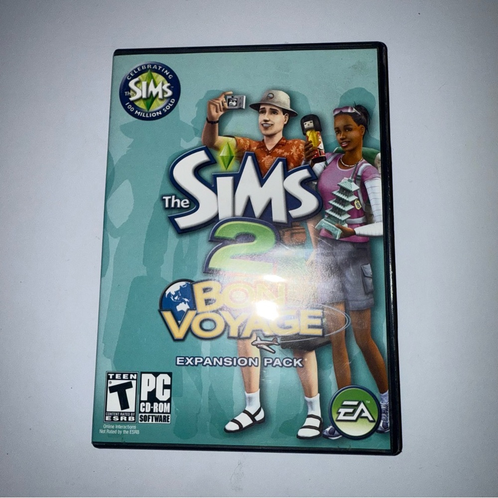 The Sims 2 Bon Voyage Expansion 2008 DVD-Rom PC Game Electronic Arts